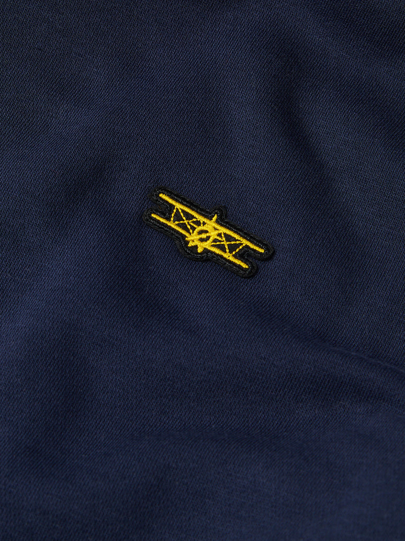 Flyers Mens Hoodie Navy Blue