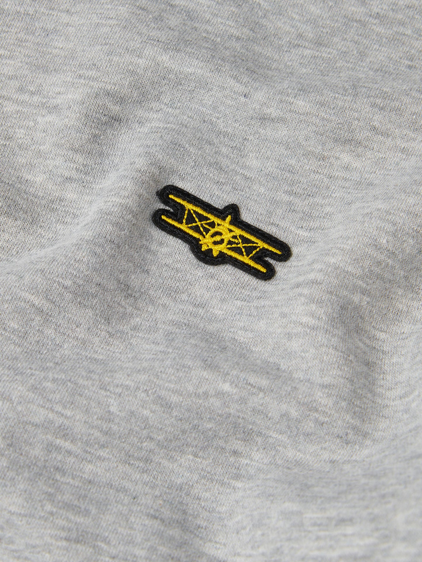 Flyers Mens Hoodie Vintage Grey Heather