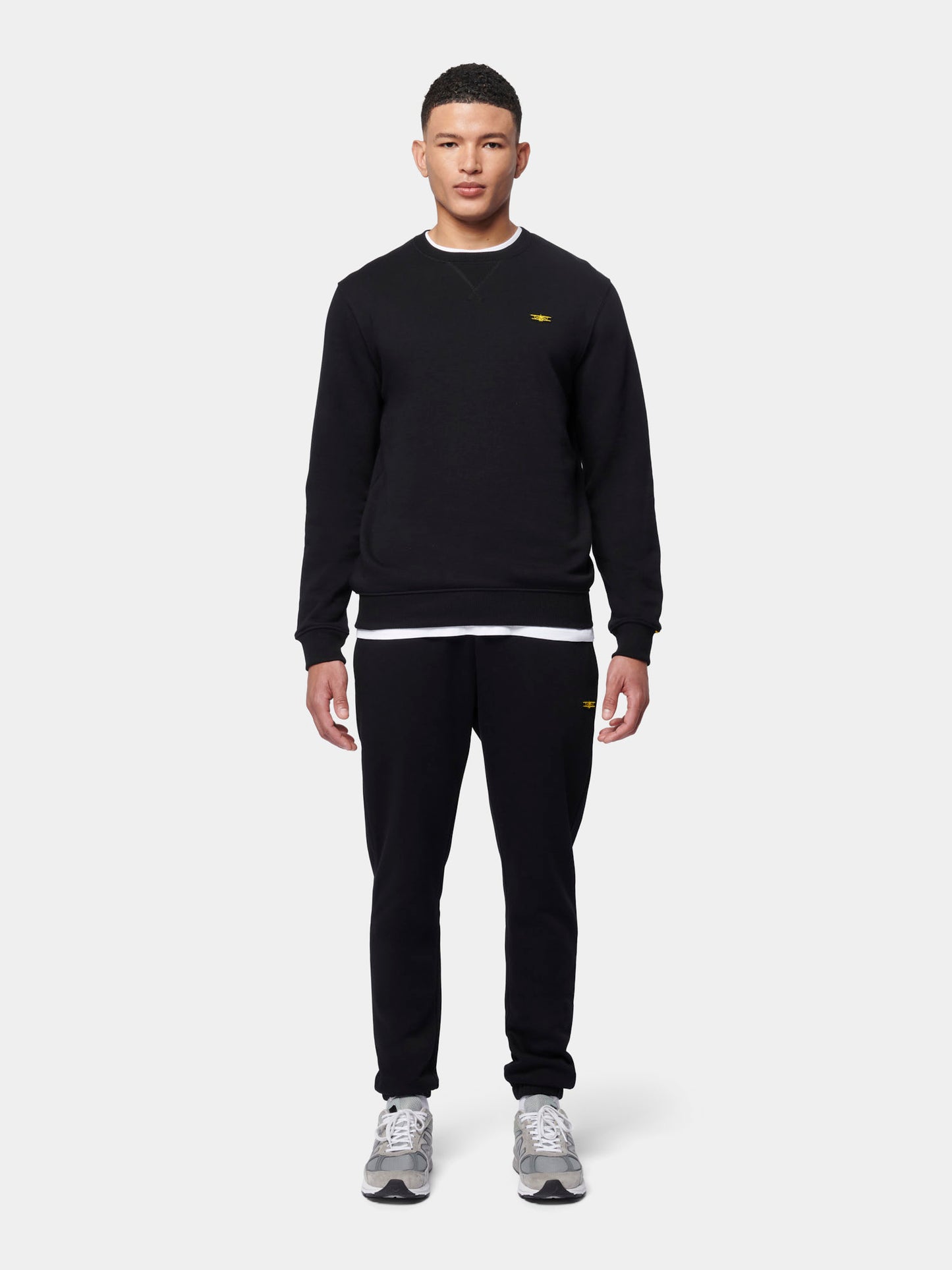 Flyers Mens Crew Neck Sweatshirt Black