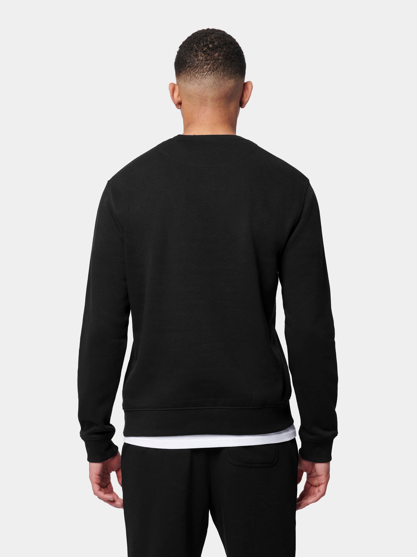 Flyers Mens Crew Neck Sweatshirt Black
