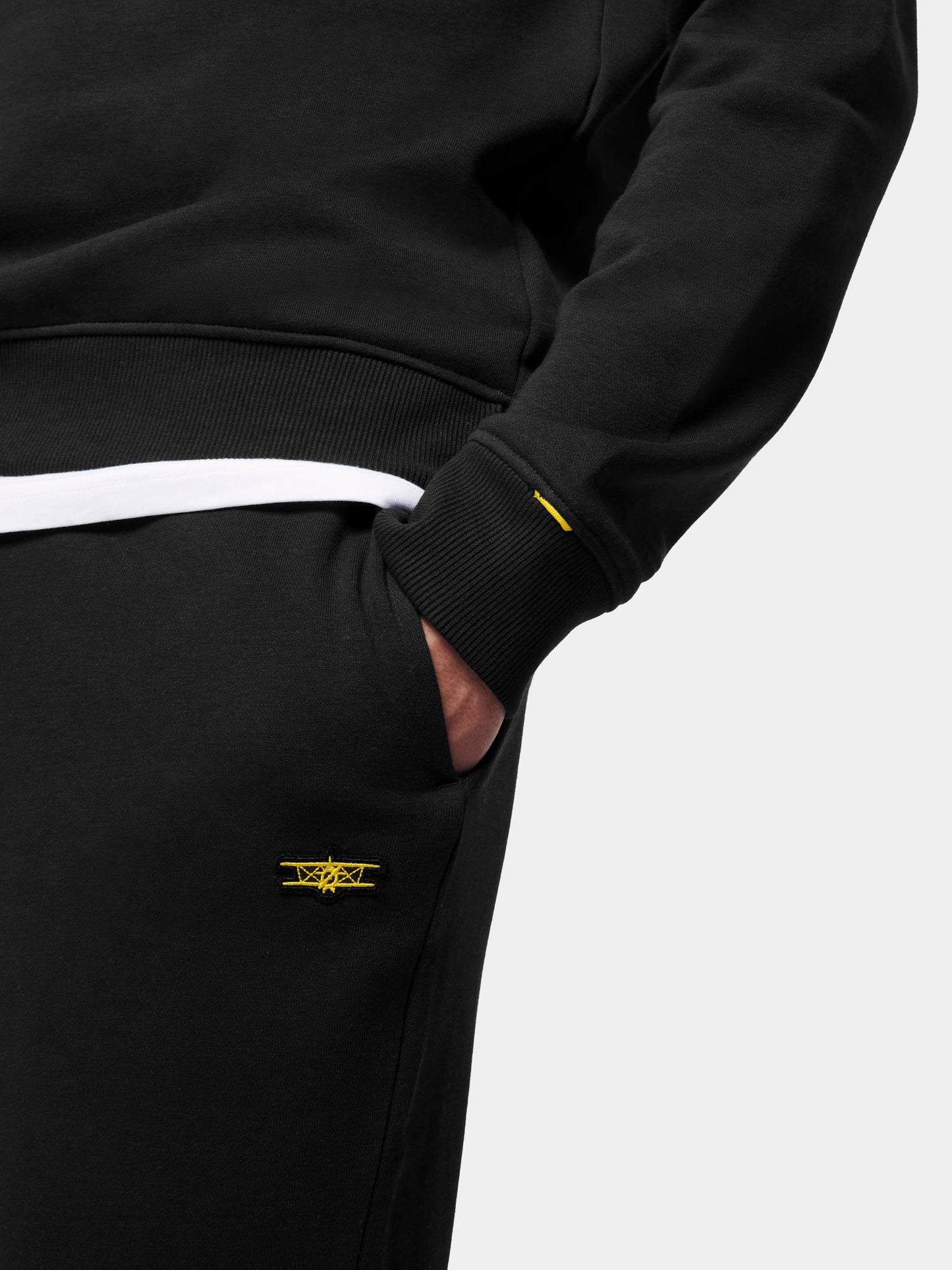 Flyers Mens Crew Neck Sweatshirt Black