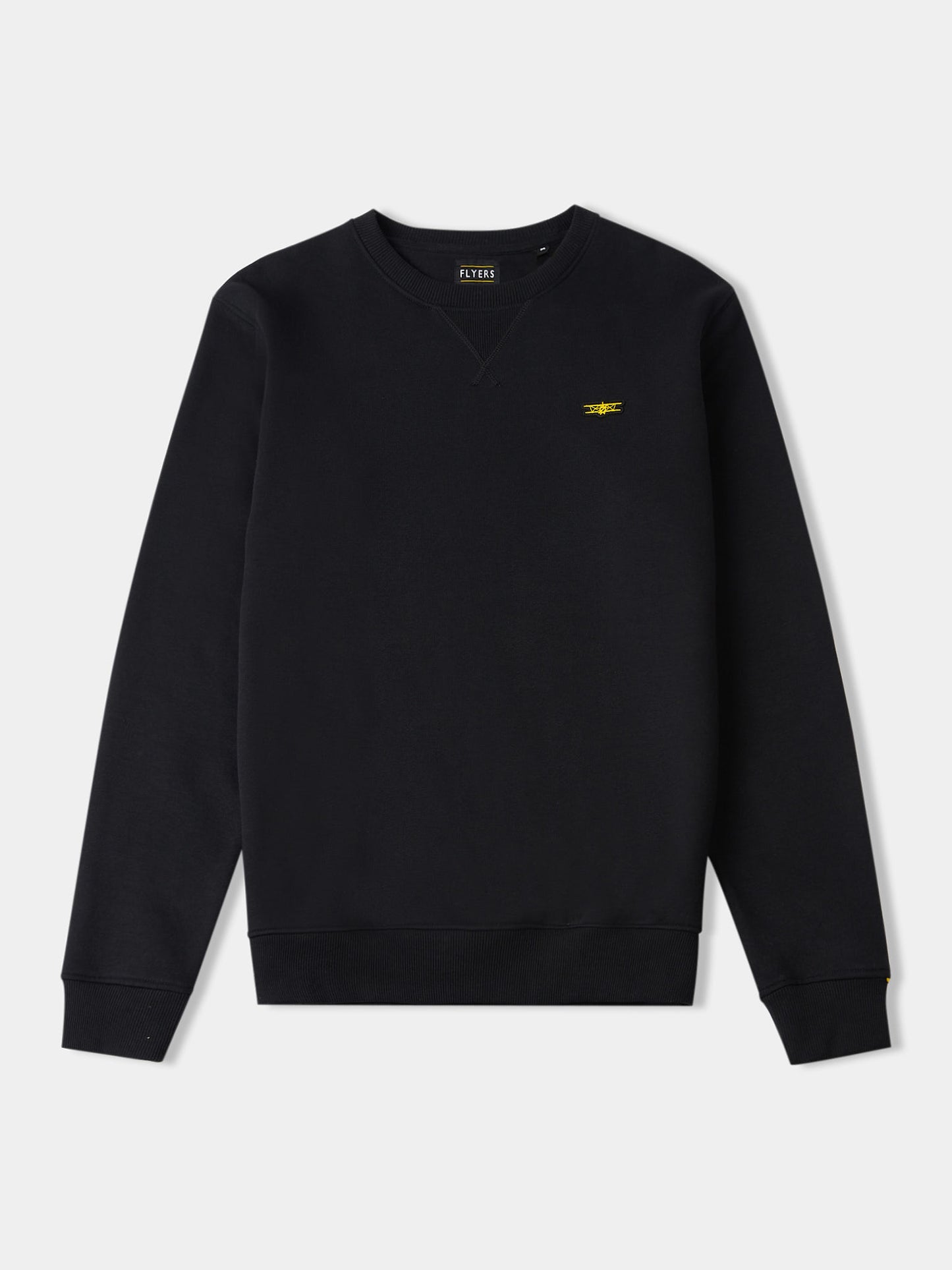 Flyers Mens Crew Neck Sweatshirt Black