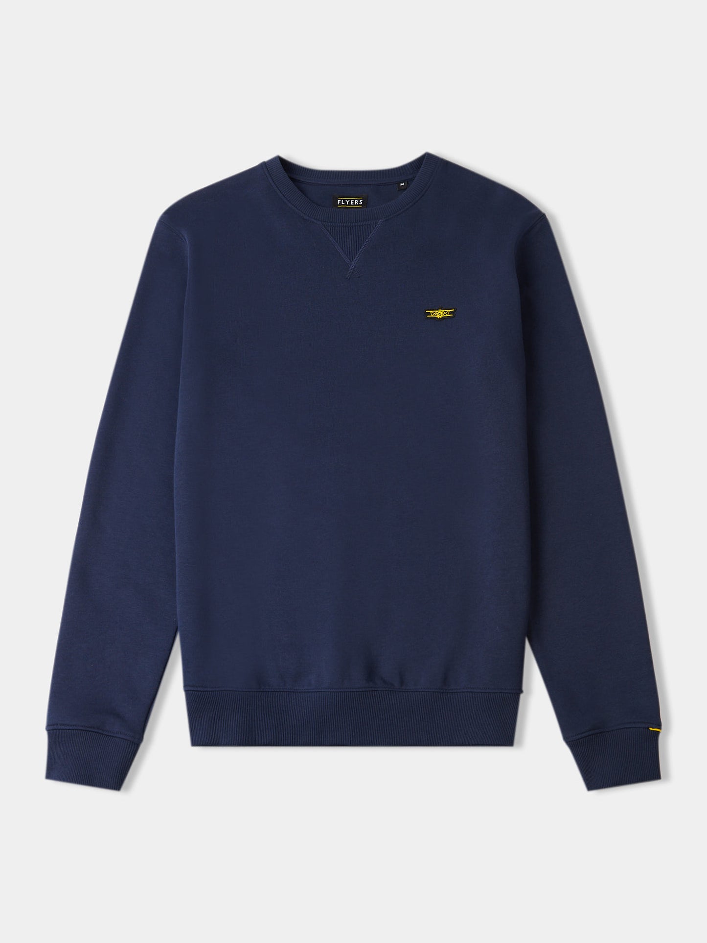 Flyers Mens Crew Neck Sweatshirt Navy Blue