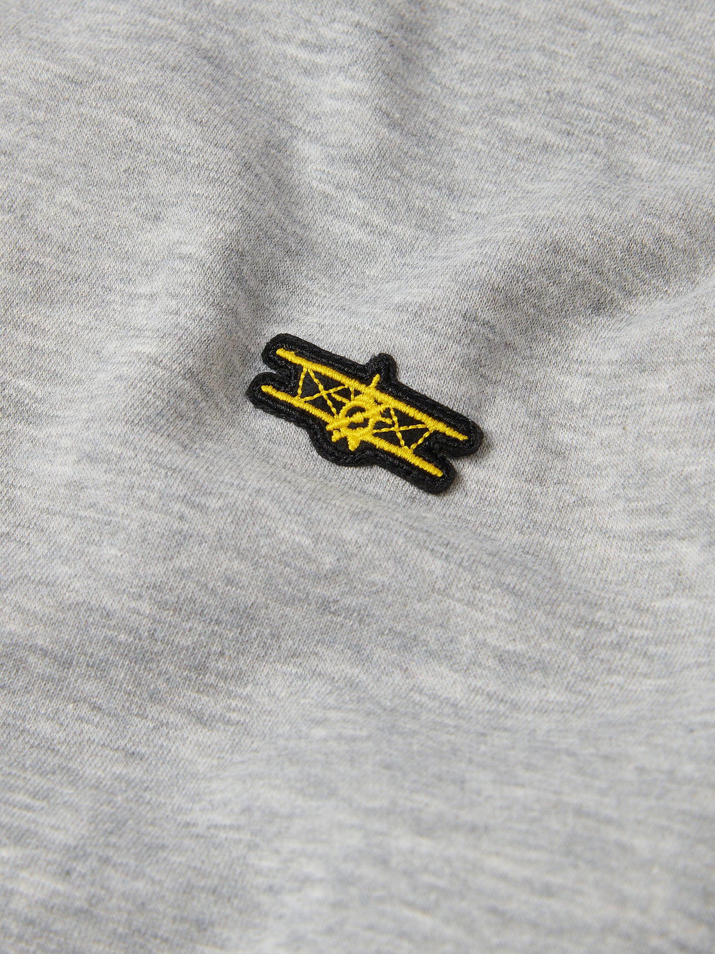 Flyers Mens Crew Neck Sweatshirt Vintage Grey Heather