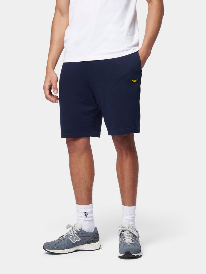Flyers Mens Sweat Shorts Navy Blue