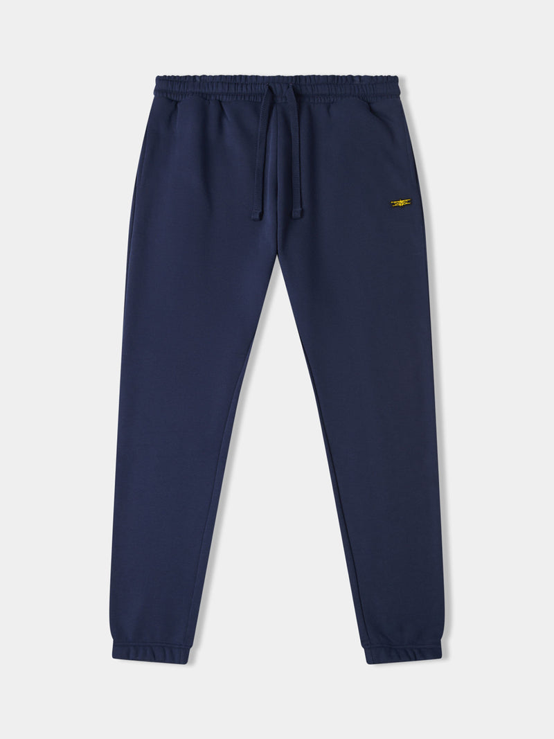 Flyers Mens Joggers Navy Blue