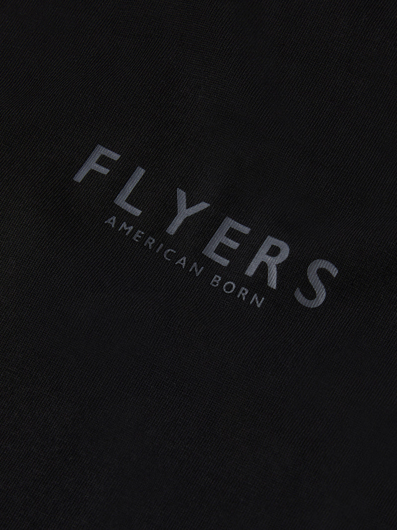 Flyers Mens Print T-Shirt Black