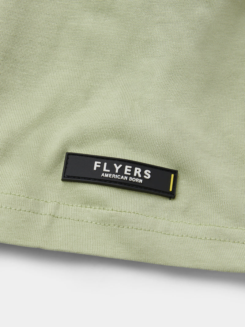 Flyers Mens Print T-Shirt Swamp