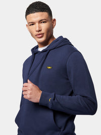 Flyers Mens Hoodie Navy Blue