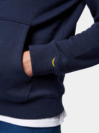 Flyers Mens Hoodie Navy Blue