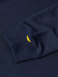 Flyers Mens Hoodie Navy Blue
