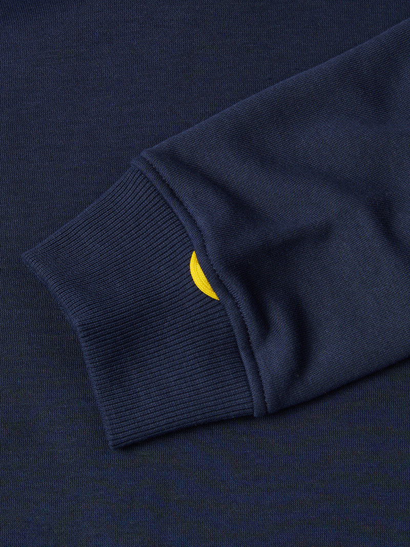 Flyers Mens Hoodie Navy Blue