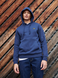 Flyers Mens Hoodie Navy Blue