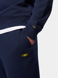Flyers Mens Crew Neck Sweatshirt Navy Blue