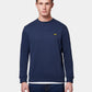 Flyers Mens Crew Neck Sweatshirt Navy Blue