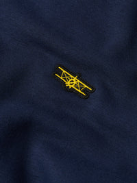 Flyers Mens Crew Neck Sweatshirt Navy Blue