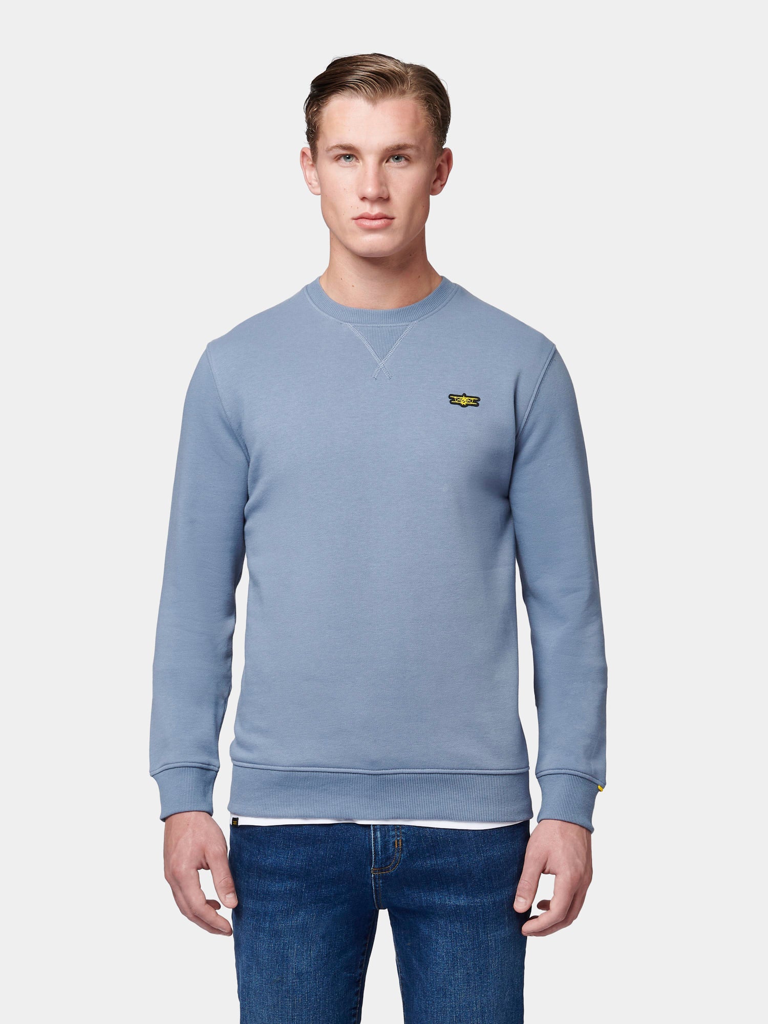 Flyers Mens Crew Neck Sweatshirt Flint Stone