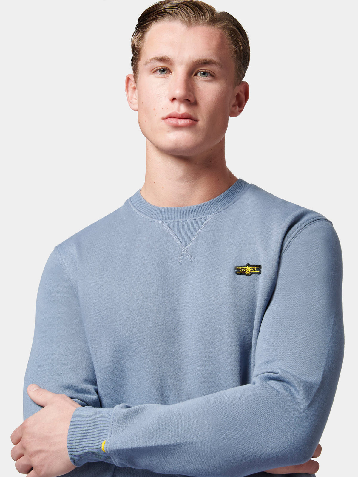Flyers Mens Crew Neck Sweatshirt Flint Stone