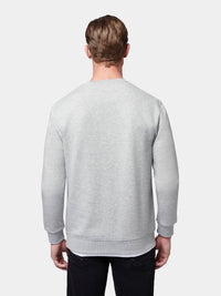 Flyers Mens Crew Neck Sweatshirt Vintage Grey Heather