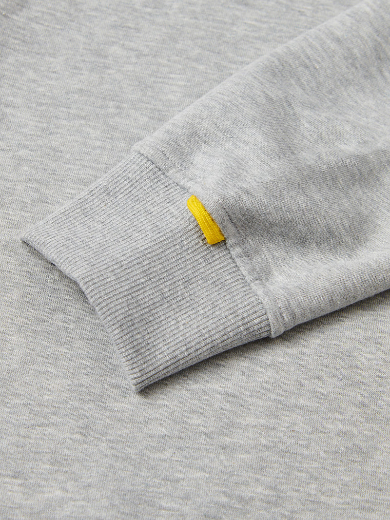Flyers Mens Crew Neck Sweatshirt Vintage Grey Heather