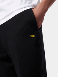 Flyers Mens Sweat Shorts Black