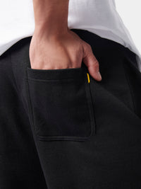 Flyers Mens Sweat Shorts Black