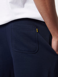 Flyers Mens Sweat Shorts Navy Blue