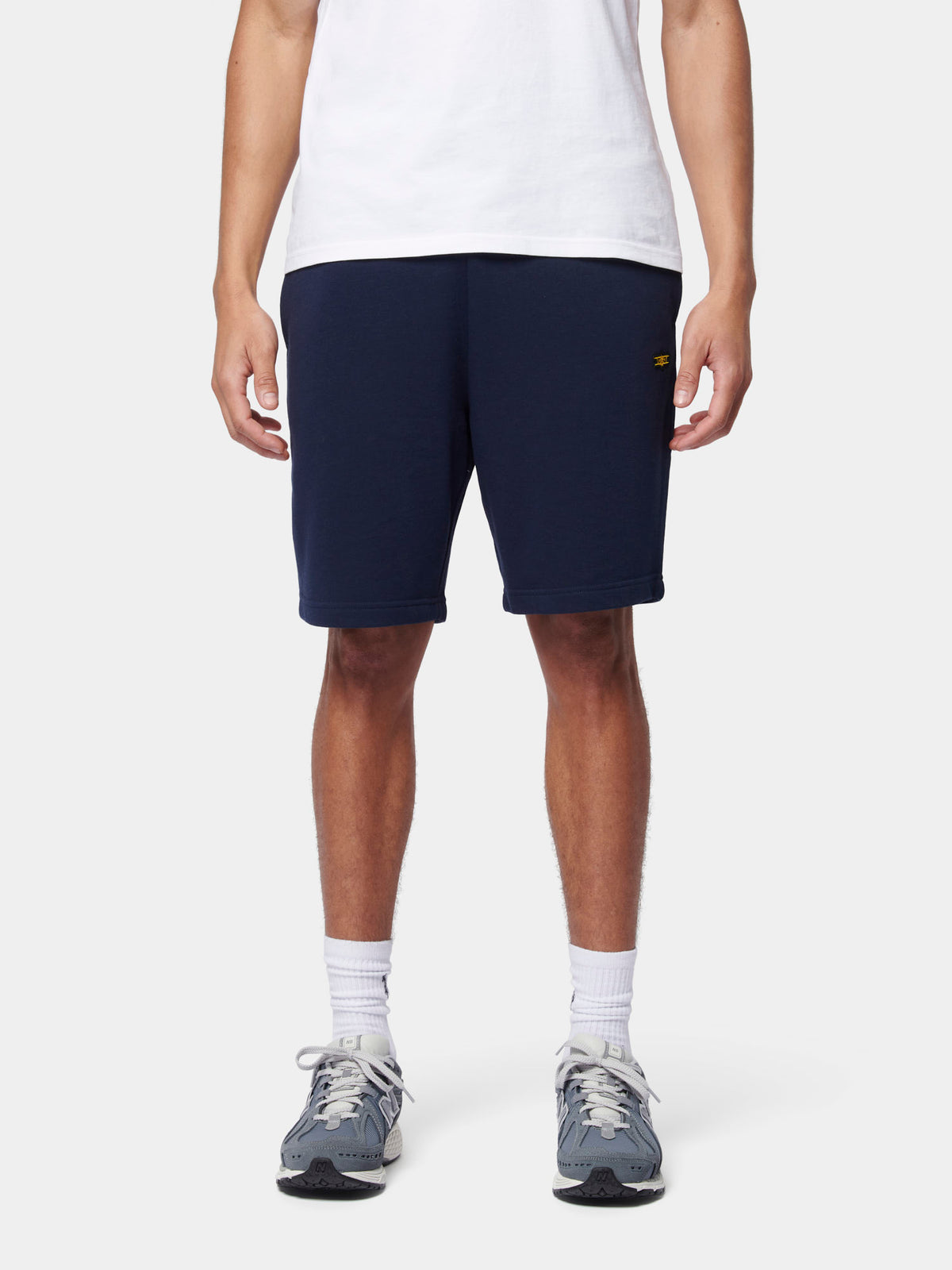 Flyers Mens Sweat Shorts Navy Blue