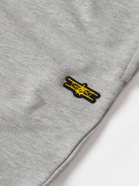 Flyers Mens Sweat Shorts Vintage Grey Heather