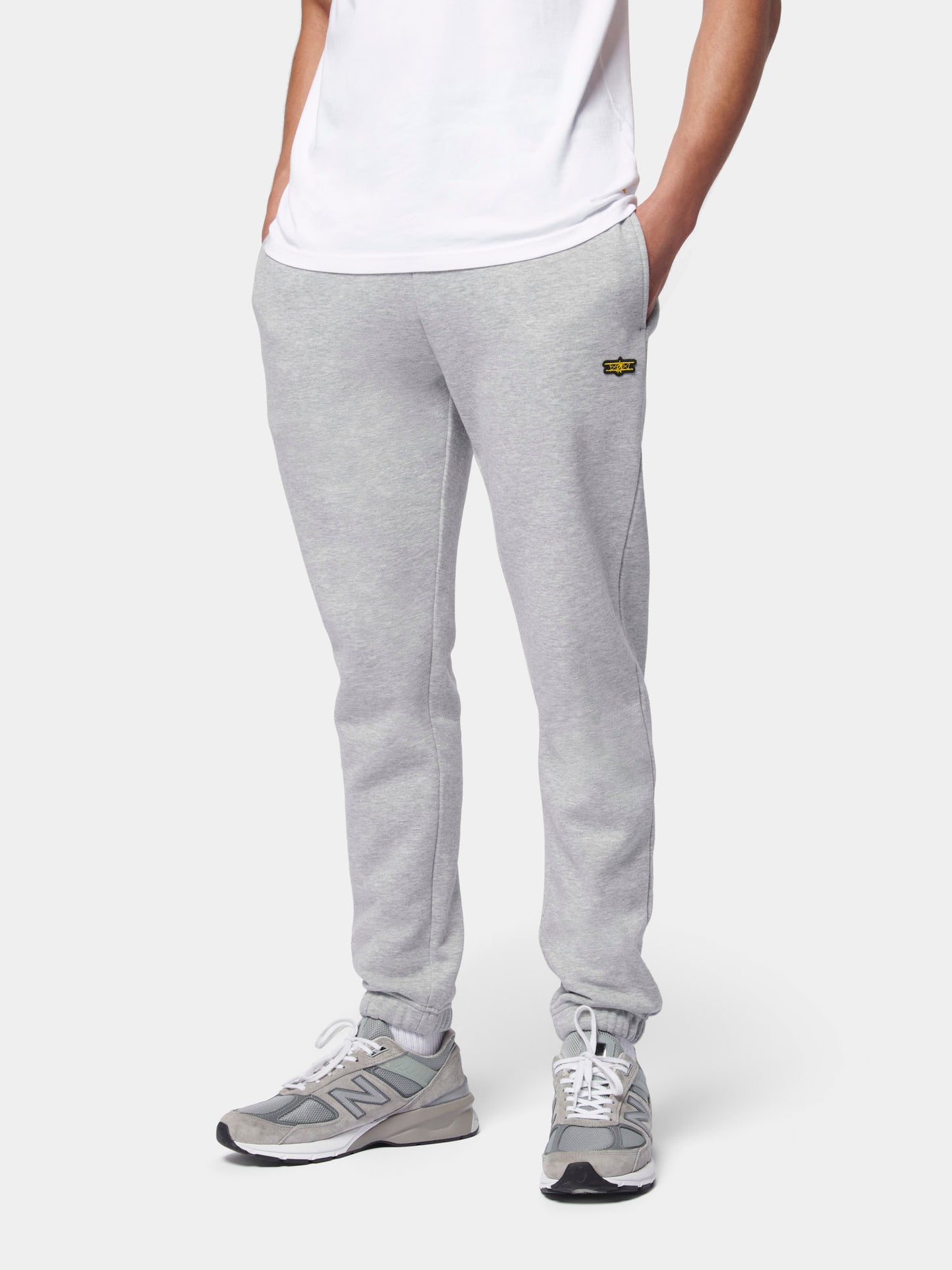 Flyers Mens Joggers Vintage Grey Heather