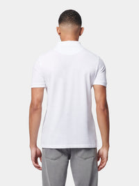 Flyers Mens Polo Shirt Bright White