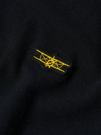 Flyers Mens Polo Shirt Black