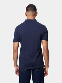 Flyers Mens Polo Shirt Navy Blue