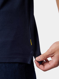 Flyers Mens Polo Shirt Navy Blue