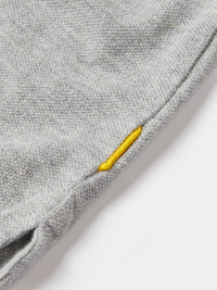 Flyers Mens Polo Shirt Vintage Grey Heather