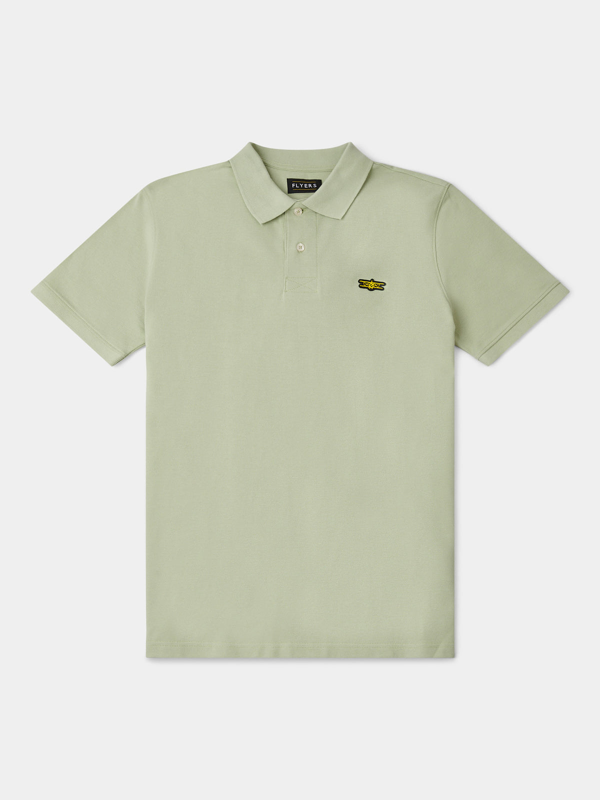 Flyers Mens Polo Shirt Swamp