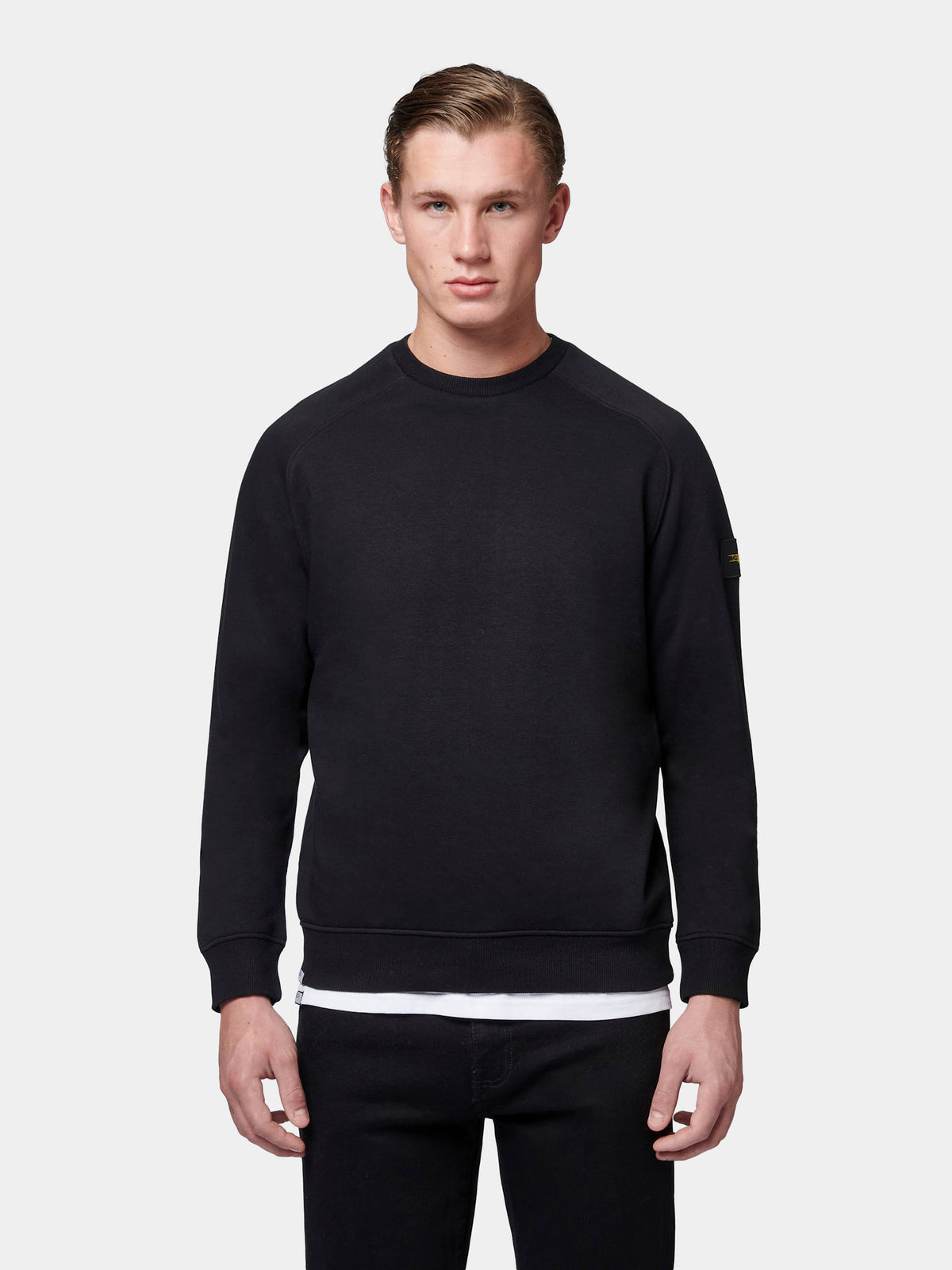 Flyers Mens Loose Fit Sweatshirt Black
