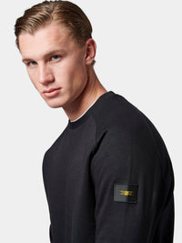 Flyers Mens Loose Fit Sweatshirt Black