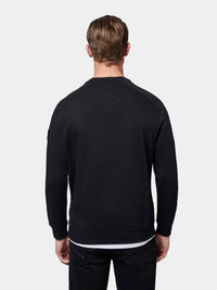 Flyers Mens Loose Fit Sweatshirt Black