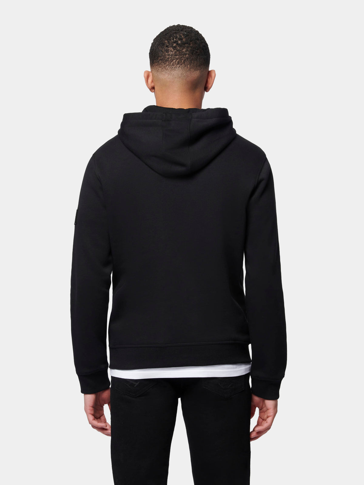 Flyers Mens Loose Fit Hoodie Black