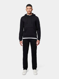 Flyers Mens Loose Fit Hoodie Black