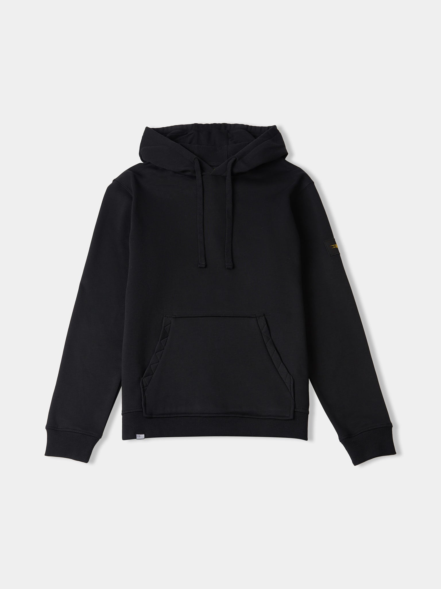 Flyers Mens Loose Fit Hoodie Black