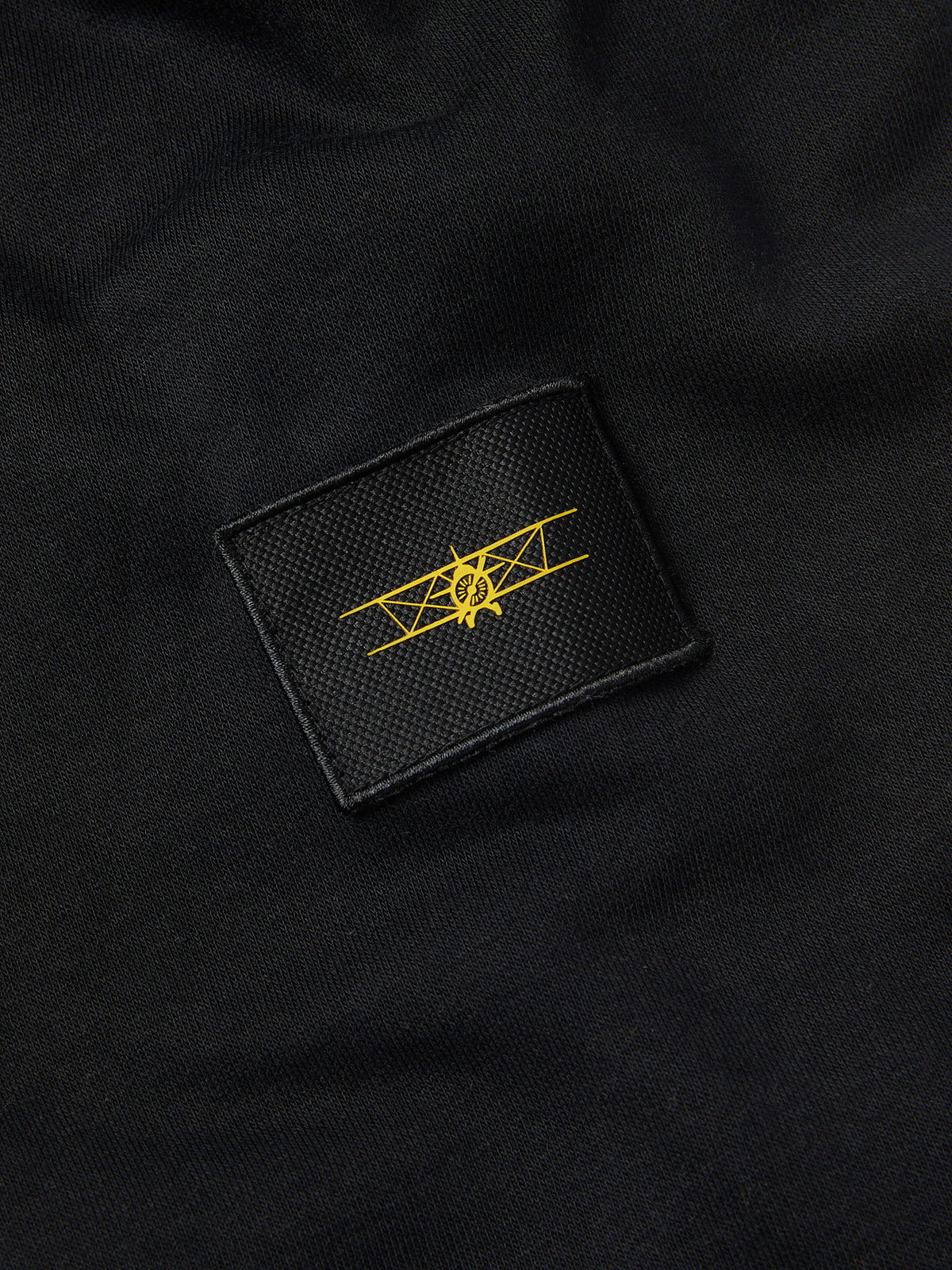 Flyers Mens Loose Fit Hoodie Black