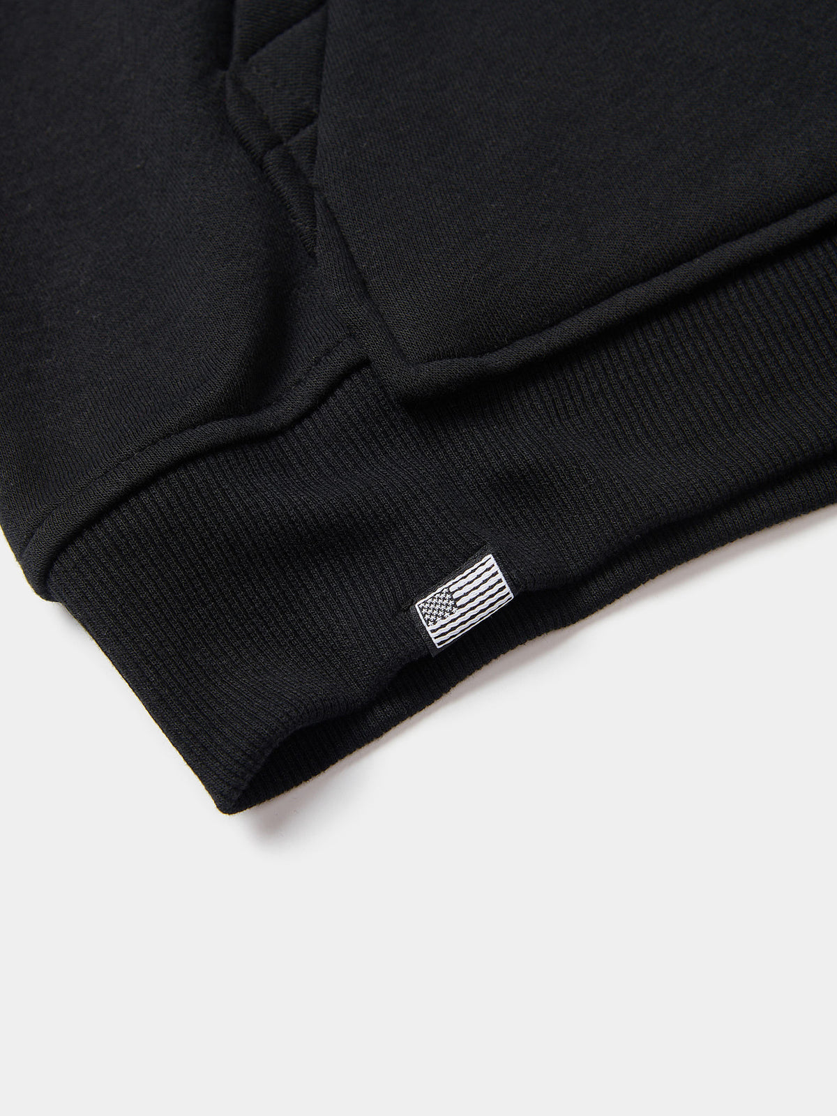 Flyers Mens Loose Fit Hoodie Black