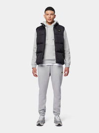 Flyers Mens Wide Baffle Gilet Black