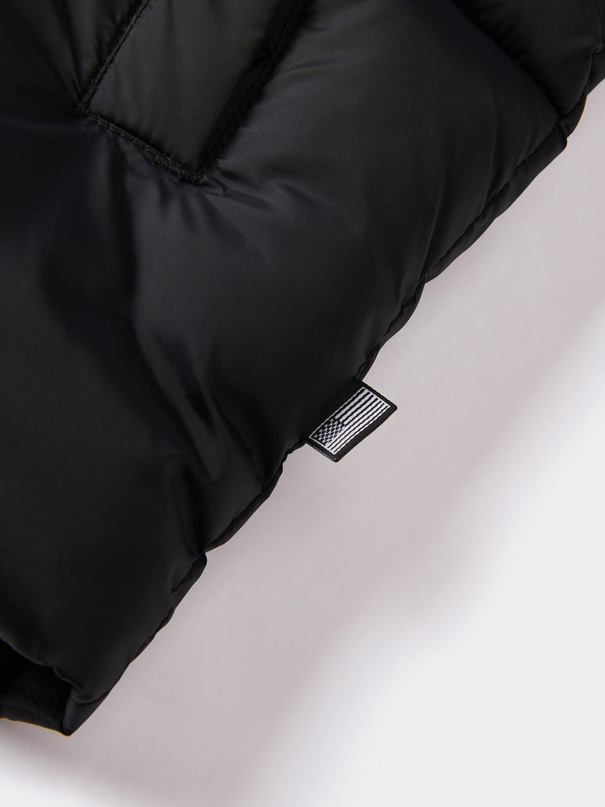 Flyers Mens Wide Baffle Gilet Black