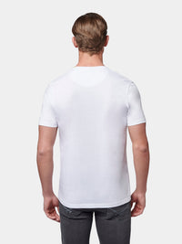 Flyers Mens Text T-Shirt Bright White