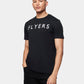 Flyers Mens Text T-Shirt Black