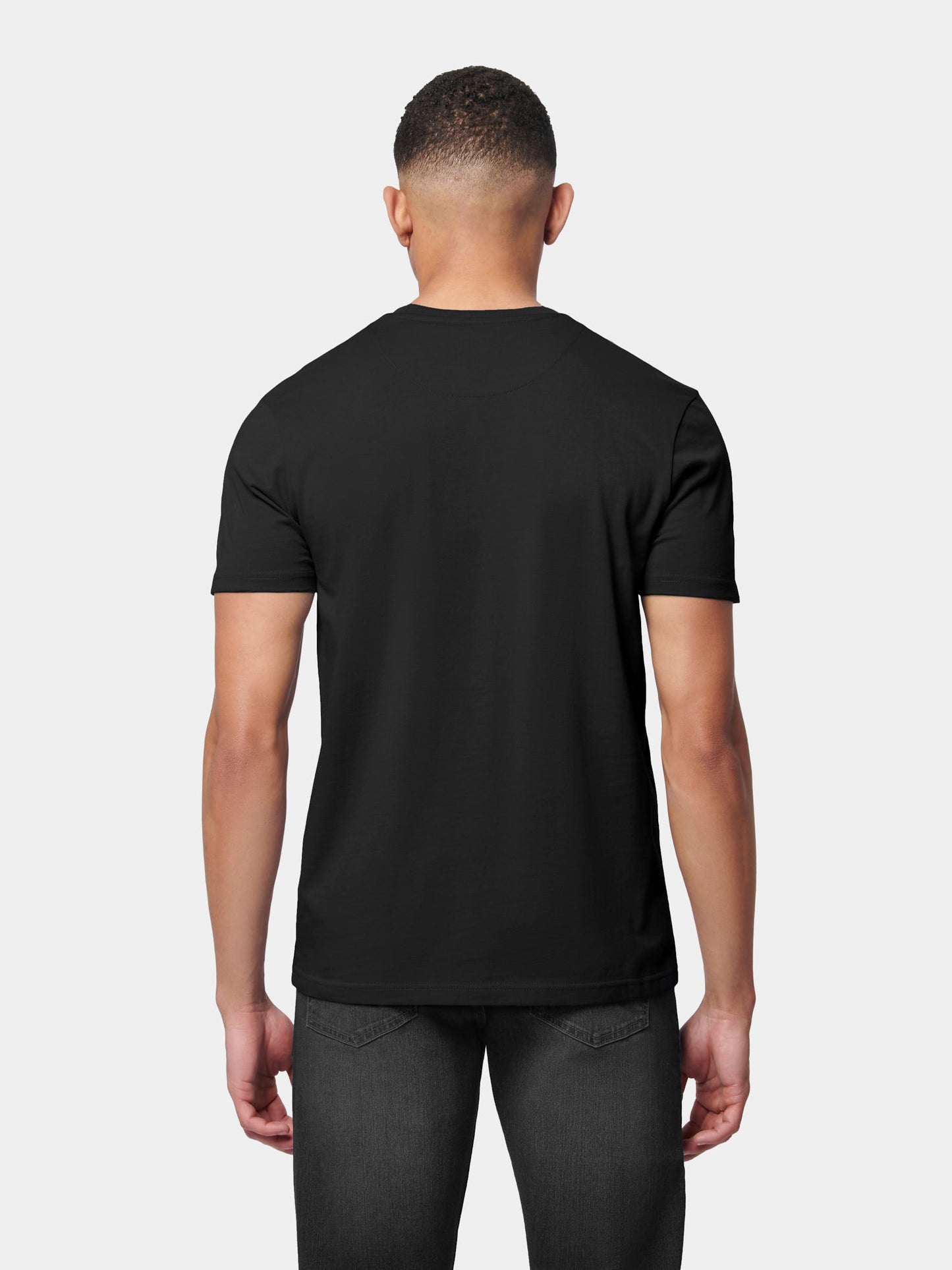 Flyers Mens Text T-Shirt Black