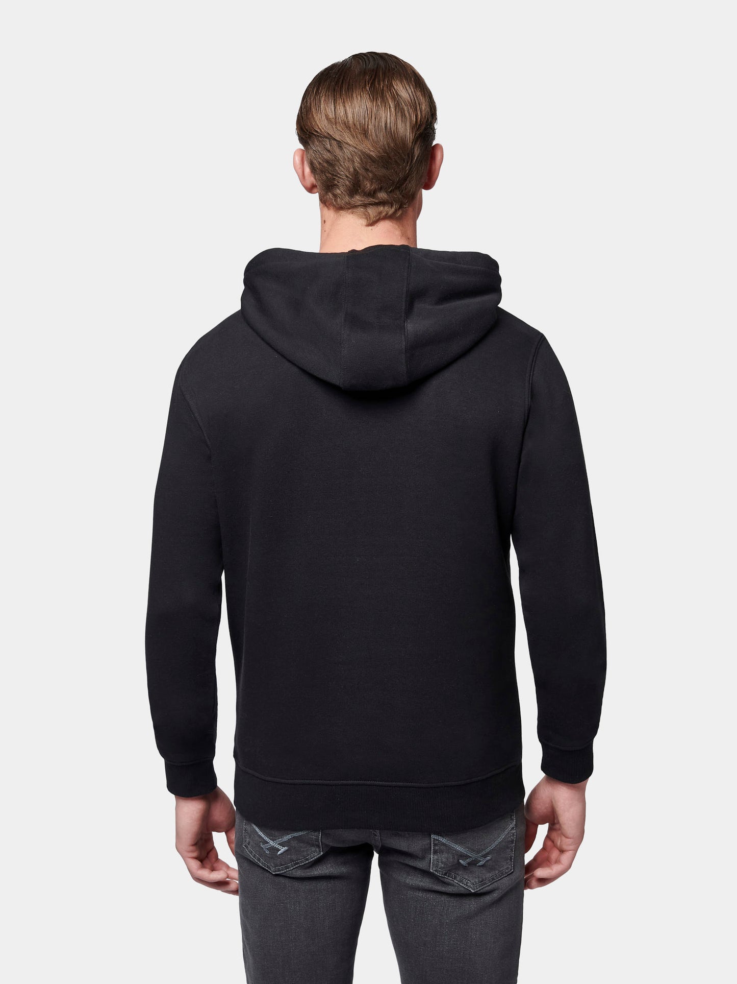 Flyers Mens Text Hoodie Black